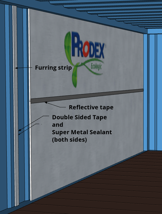 Installing Insulation In A Shipping Container Insulation 4 Less